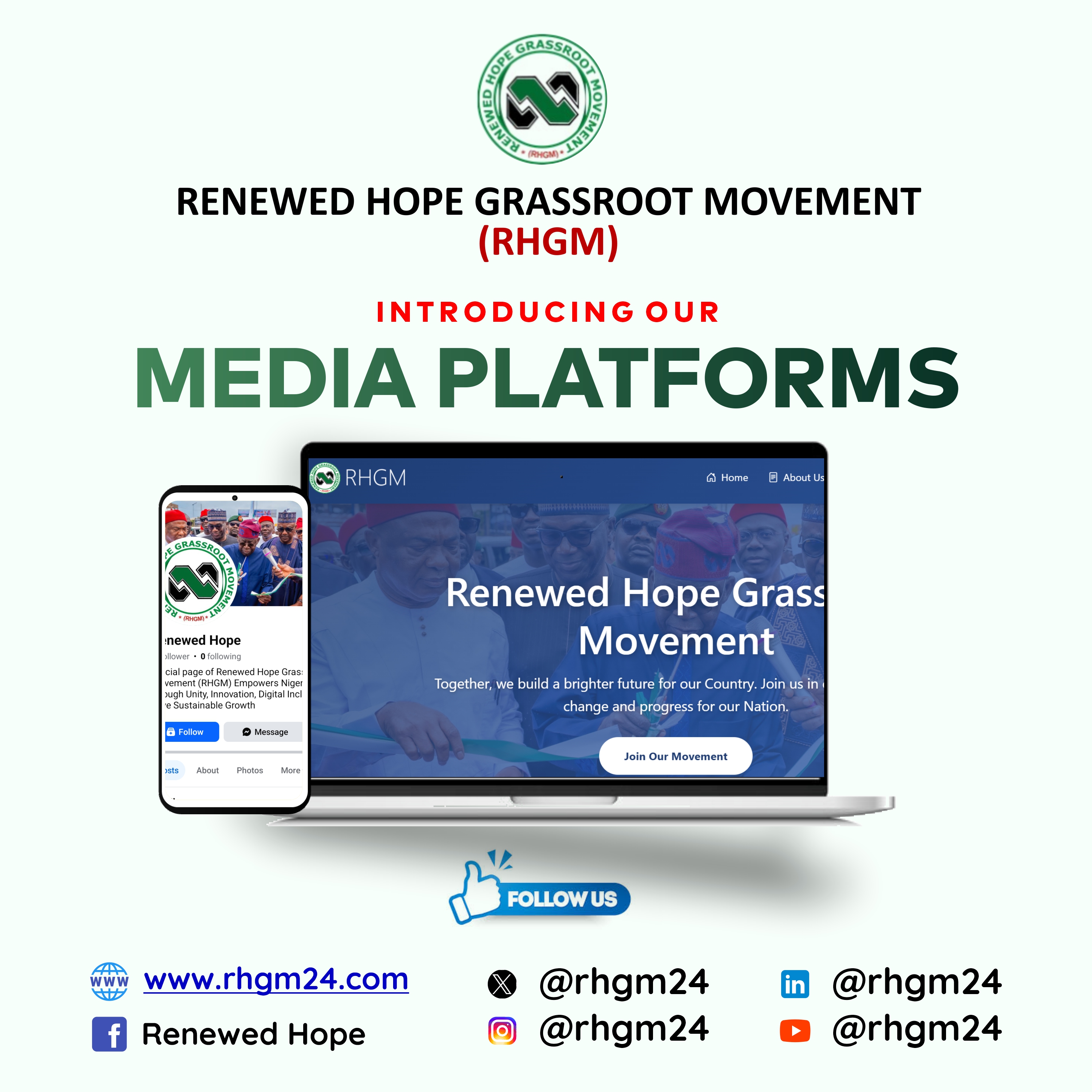 RHGM - Building a Nationwide Momentum for Progress and Purpose